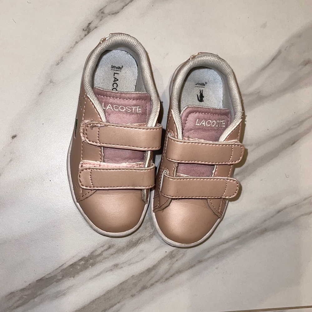 Girls Lacoste sneakers